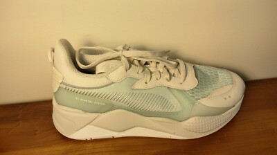 Puma RS-X Tech White Textile Mens Lace Up Trainers 369329 02 size 10