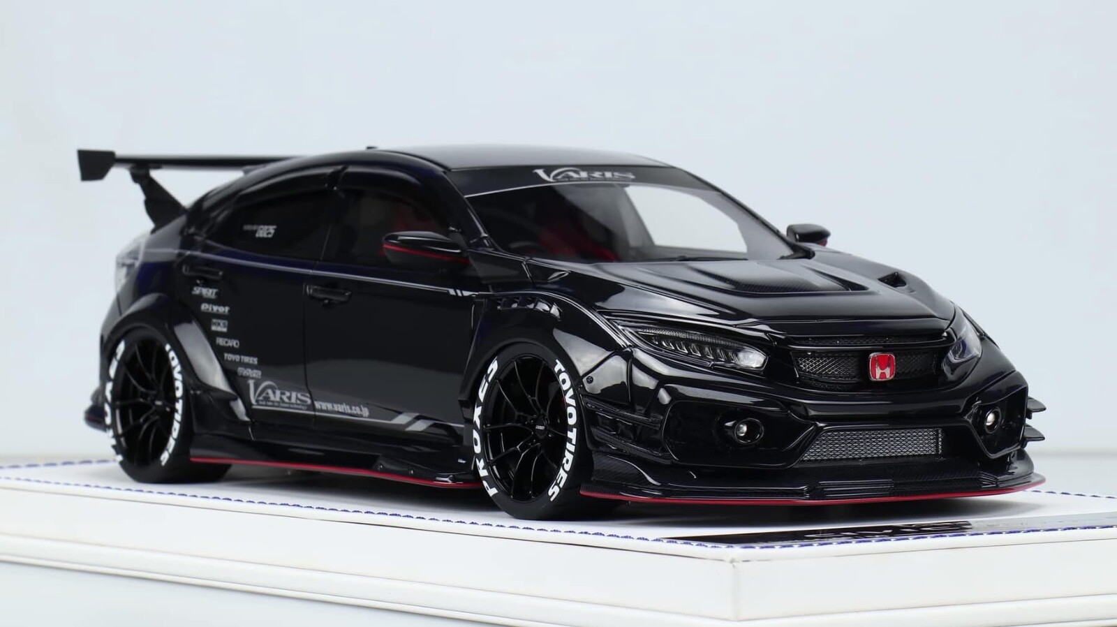 1/18 Honda Civic Type R マットブラック Honda Civic Type R Varis FK8 (Black) [M.S] 1:18 scale | eBay