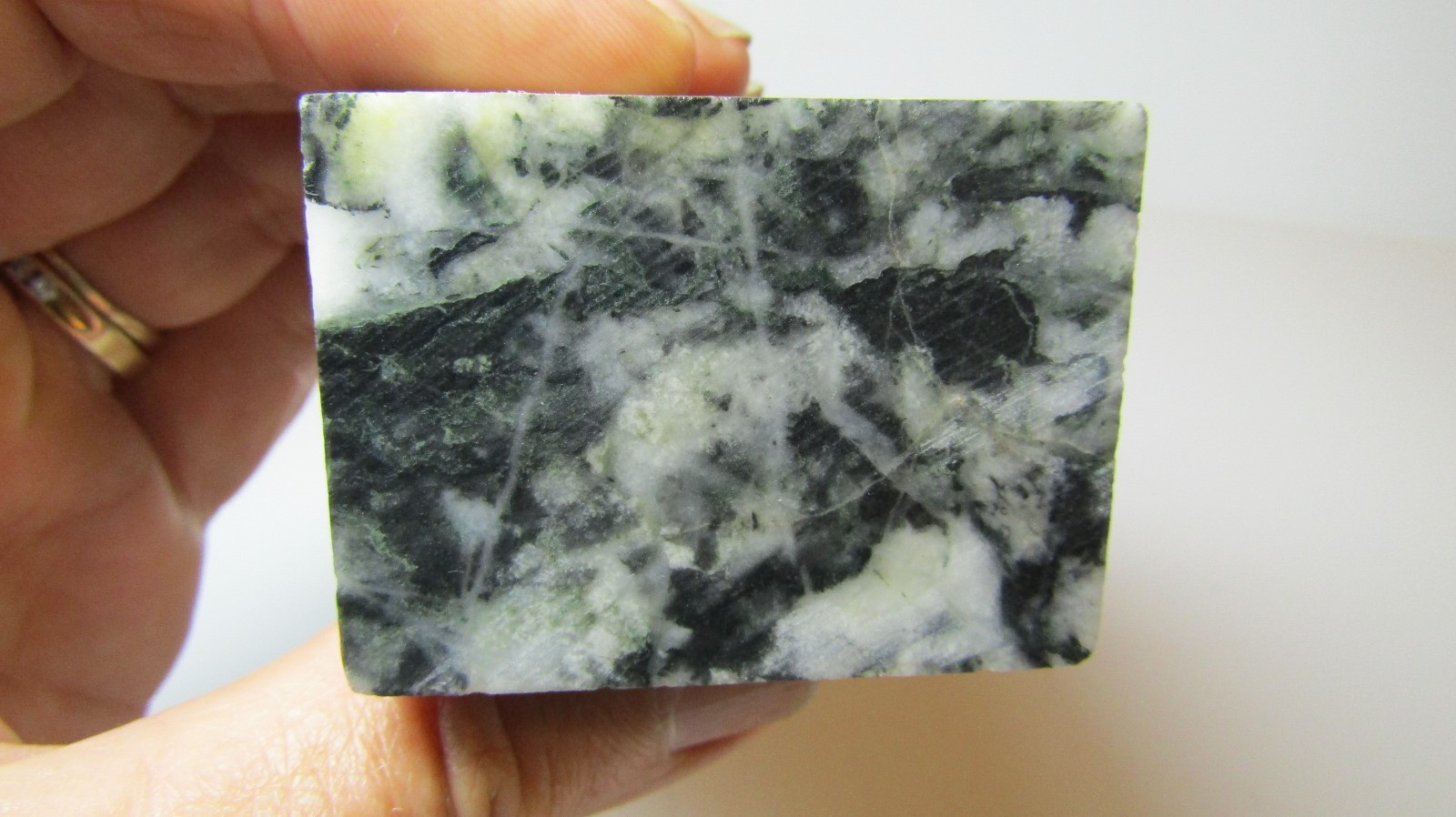 Storm Scene Jadeite lapidary rough rock from central California