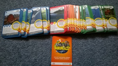 woolworths Ancient Animals Cards NEW select your number
