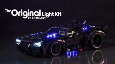 Brick Loot LED Lighting Kit fits LEGO Technic THE BATMAN - BATMOBILE set 42127