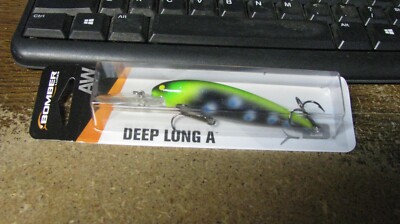 Bomber  ''deep long A '', nip, 3 1/2'', 3/8 oz, , free shipping