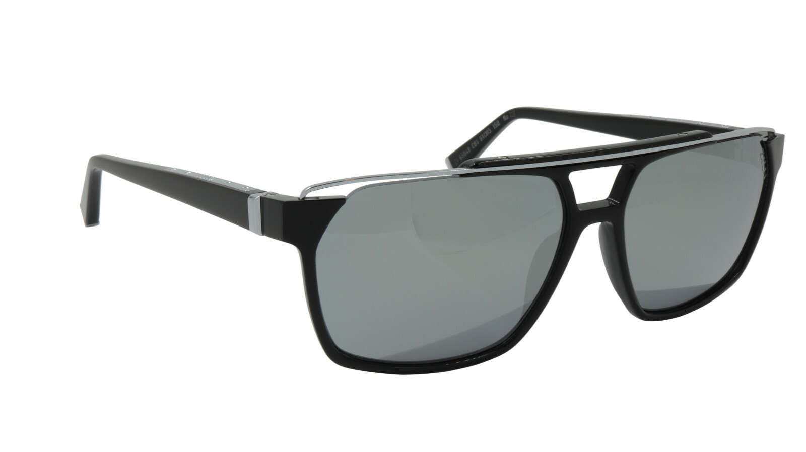 Pre-owned Zilli Sunglasses Titanium Acetate Polarized Mirror France Handmade Zi 65048 C04 In Gray