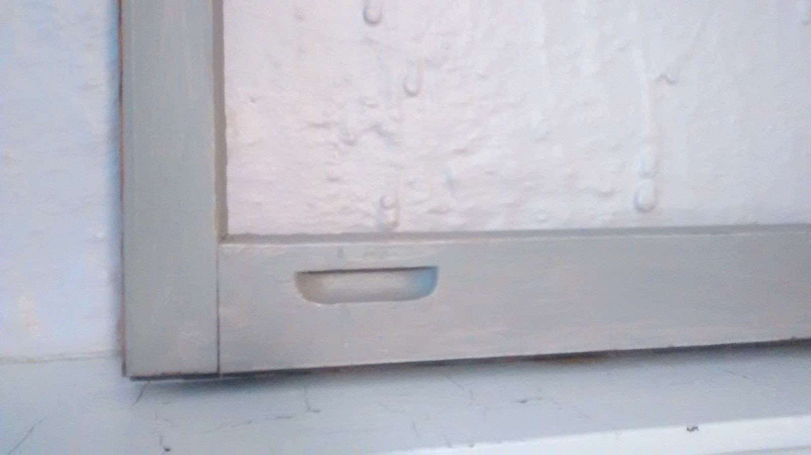 VINTAGE SASH ANTIQUE WOOD WINDOW PICTURE FRAME WEDDING DISTRESSED GRAY