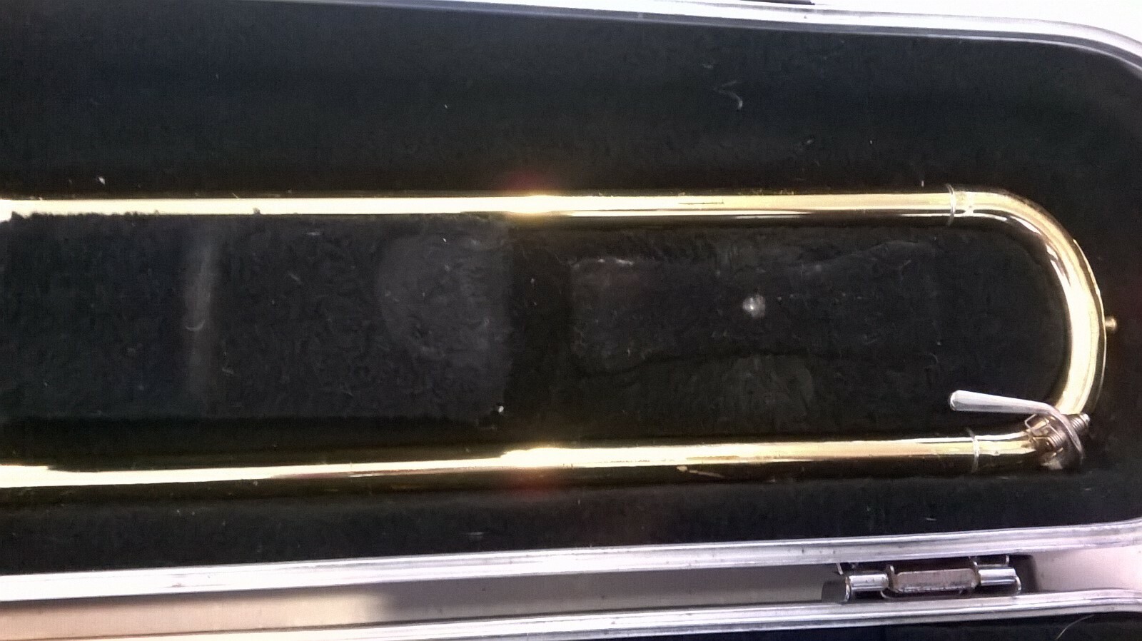 Yamaha YSL-354 Brass Slide Trombone with Hard Case and Yamaha Mouthpiece