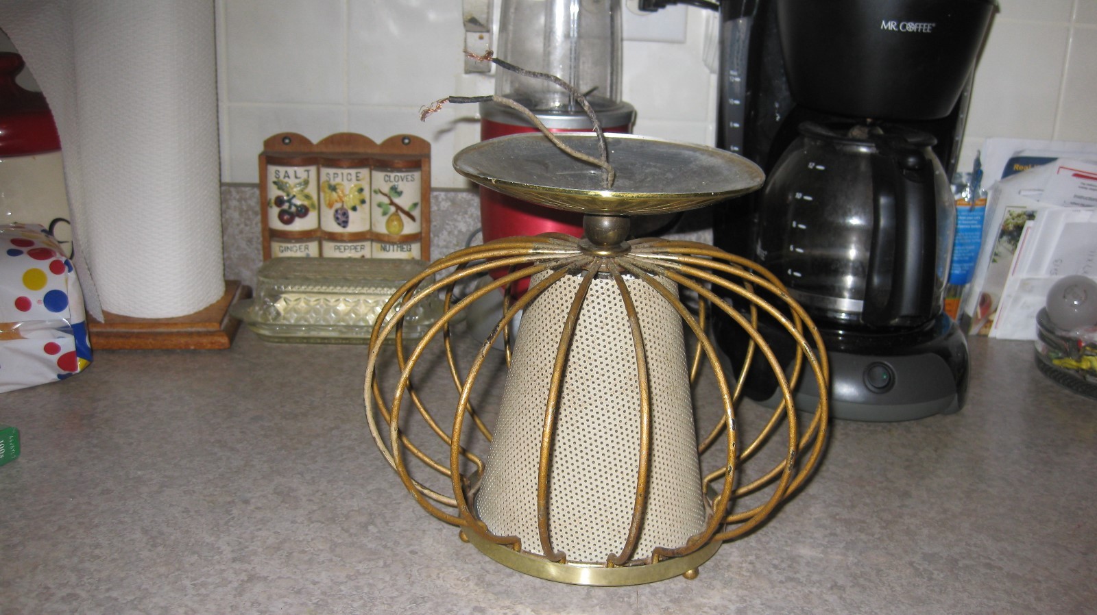 Vintage Art Deco Celing Light Fixture