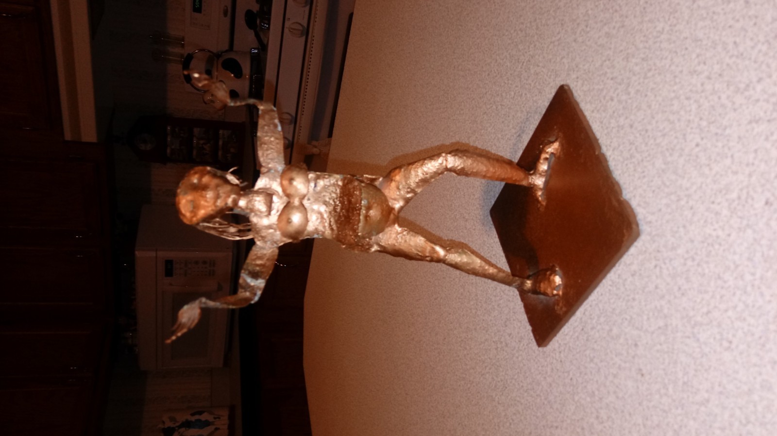 SALE,TRIBAL ART STATUE - UNIQUE STATUE - ART - VINTAGE ART STATUE, SCULPTURE ART