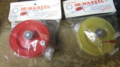 Schooleys ''de ma reel'',nip, 2 ct, ice fishing, free shipping