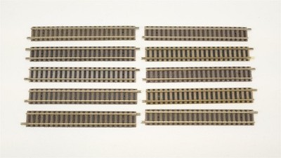 Fleischmann N 9101 Gerades Gleis 111 mm 10 Stück (gebrauchter Zustand)
