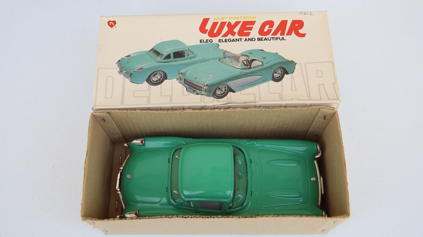 Vintage JOUET Luxe Jaguar Metal Car In Box | eBay
