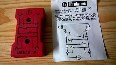 Messschaltbuchse Hirschmann