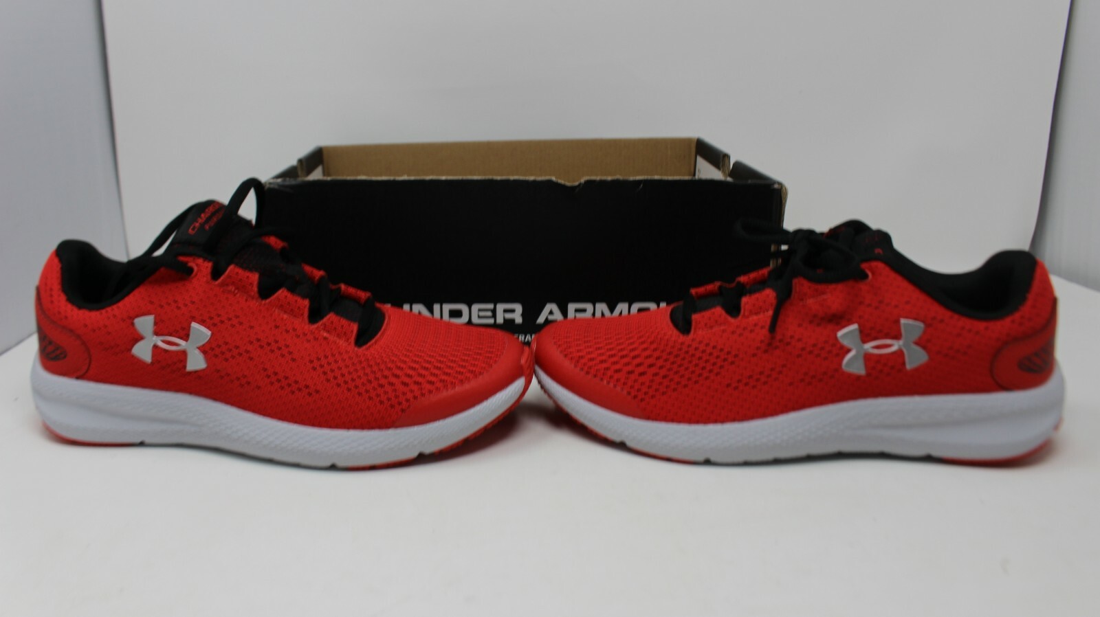 パーツ good NEW Boy's Red Under Armour GS Charged Pursuit 2 3022860-600