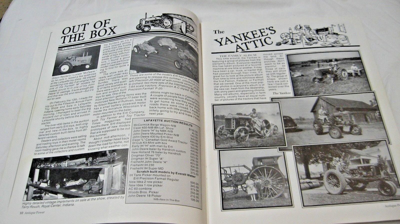 Antique Power Magazine  May June 1993 Number 4 Tractor Farm Implement