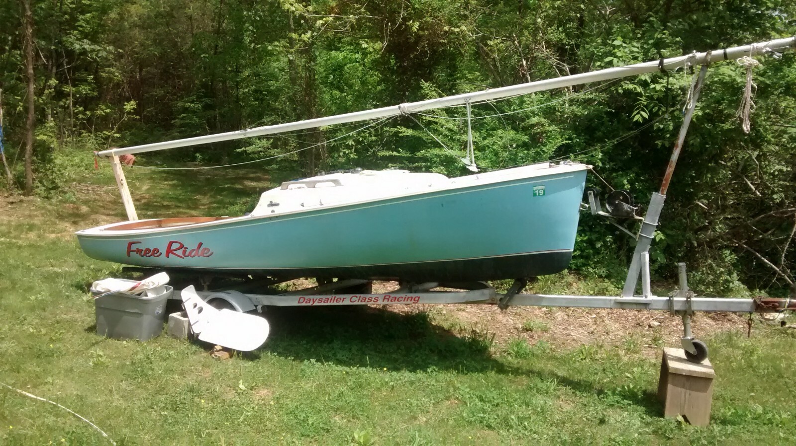 1971 oday daysailer - RARE!! - factory race version , very fast!