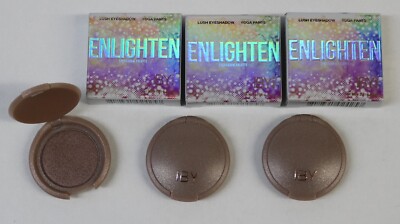 Lot 3:  IBY Beauty Lush Enlighten Eyeshadow In YOGA PANTS 1.5g/.05oz Travel Size