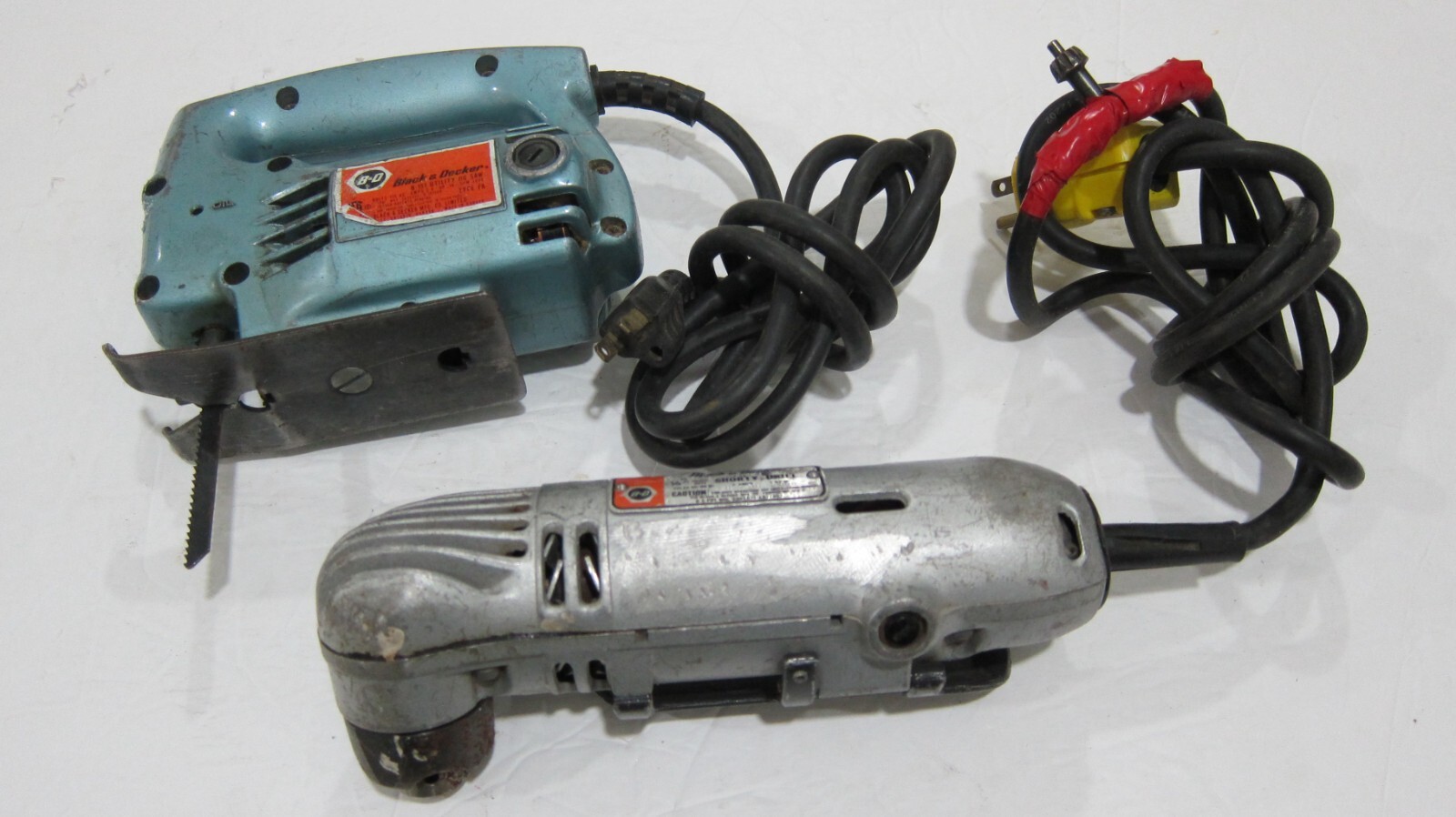 BLACK & DECKER SHORTY RIGHT ANGLE DRILL + B&D B-151 Utility