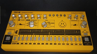 Behringer RD-6 Yellow Computer Controlled Analog Drum Machine Only! [Used]