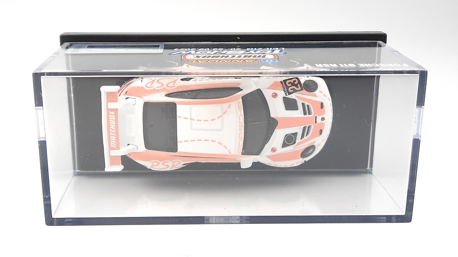 Matchbox Superfast Porsche 911 RSR white Leipzig Toy Fair
