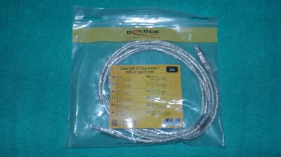  Delock Cable USB 2.0 Type-A male USB 2.0 Type-B male 3 m (82216)