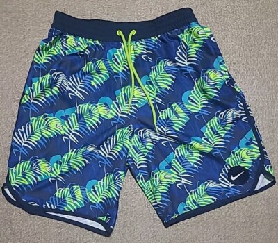 Nike Men's Just Do It Palm Printed Swim Trunks MED