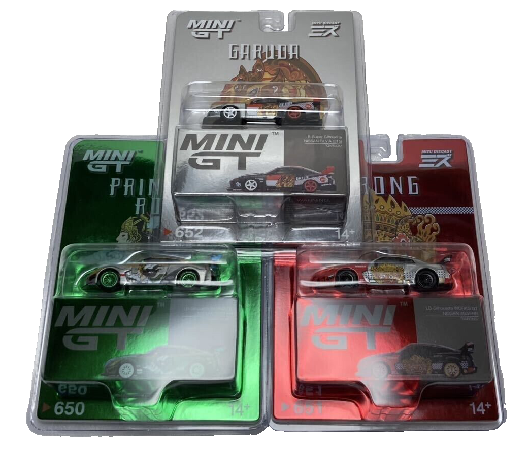 MiniGT Mizu Diecast 3台 Chase MiniGT Mizu Diecast 3台 Chase