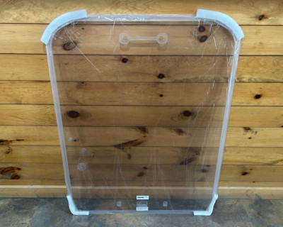 Kubota SVL 1/2'' Polycarbonate Forestry Window - Durable Replacement Windshield