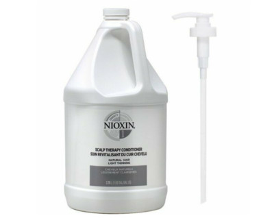 NIOXIN System 1 Scalp Therapy Hair Thickening Conditioner Gallon w/PUMP *NEW