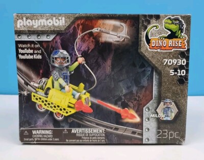 Playmobil Dino Rise 70930 Cruiser + Milow 3'' Action Figure New 23 pc New