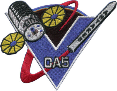 CRS Orbital 5 Embroidered Patch 9cm x 12cm