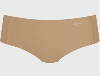 Sloggi Zero Light Microfibre Short Brief Womens Brown Size Small BRAND NEW
