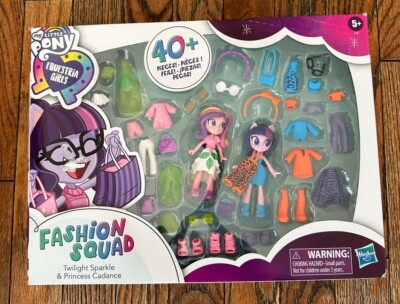My Little Pony Equestria Girls Fashion Squad Twilight Sparkle n Princess Cadance