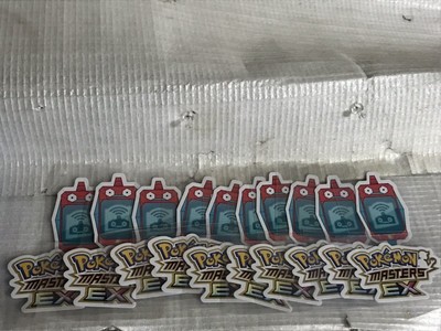 Pokemon Pokemon Masters EX Sticker TRAINERS Salon    Polygon Phone   Logo (set