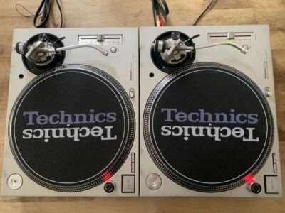 Technics SL-1200 MK3D Silver Set of 2 Direct Drive DJ