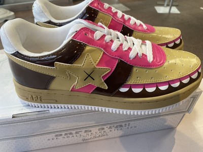 A Bathing Ape Kaws Bape Sta Coffee Brown Chompers 26Cm 2006Fs-029 F/S *Kvh543