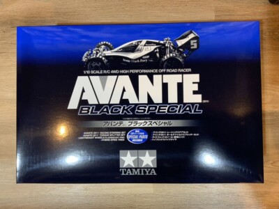 Tamiya 47390 1/10 RC Off Road 4WD Buggy Avante (2011) Black Special Edition
