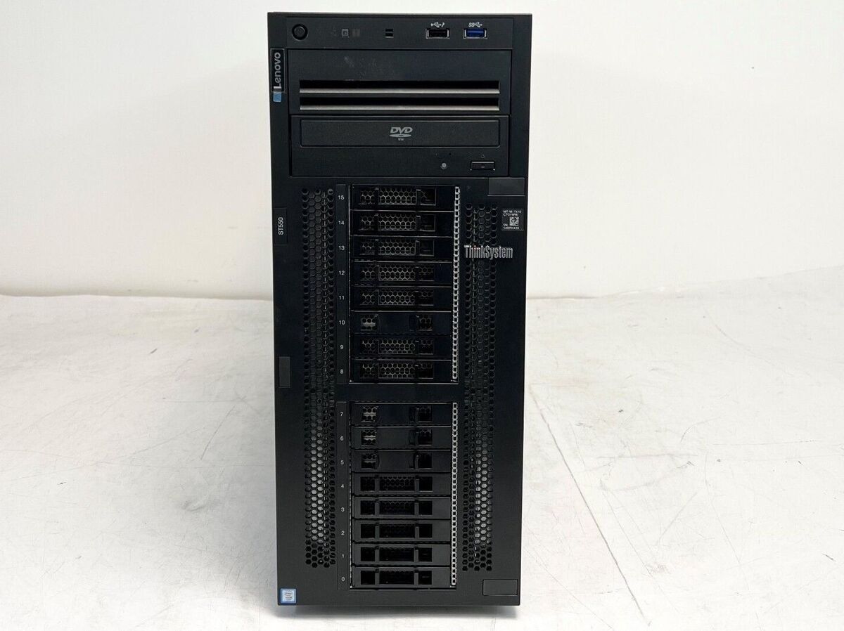 サーバー Lenovo ThinkSystem ST550; Xeon Gold 6230 Lenovo ThinkSystem ST550 Tower Server