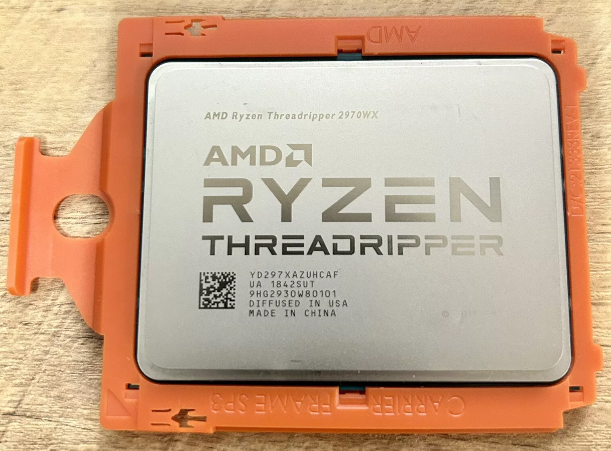 AMD Ryzen Threadripper 2970WX Unlocked 3GHz 24 Core 48 Thread STR4