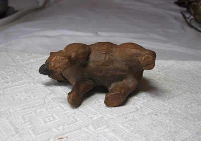 Bear Candy Container German c1910 Christmas Easter Holiday Rare Teddy Germany