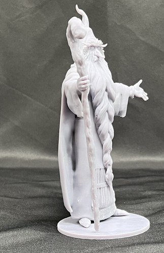 Gandalf Unpainted 7” Resin Figure Rankin Bass Hobbit Lord of The Rings Wizard