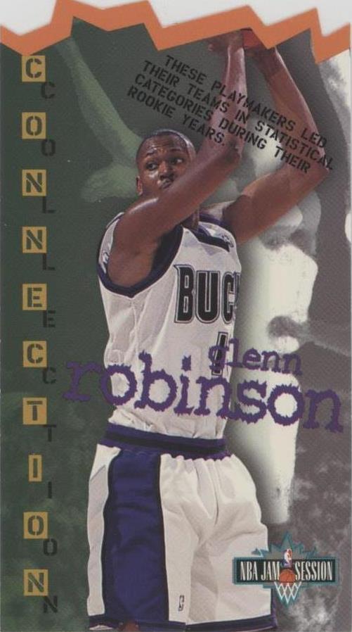 1995-96 Fleer NBA Jam Session - Glenn Robinson #D62