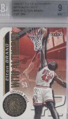 2000-01 Fleer Authority - Elton Brand #19 WA