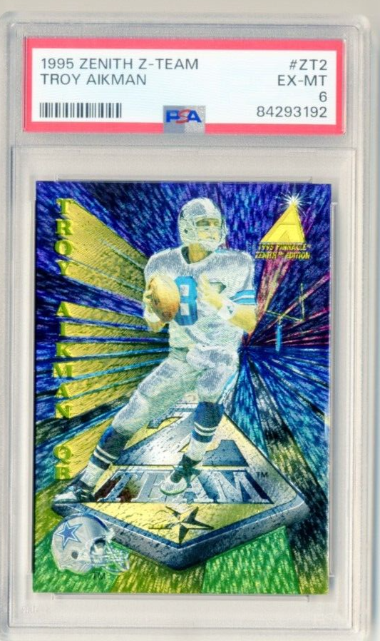 最新デザインの Z-Team Zenith Pinnacle 1995 Aikman Troy #ZT2 eBay | 6 PSA HOF スポーツトイ・アクショントイ