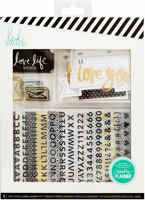 Heidi Swapp Time Capsule Embellishment Kit HS319900 American Crafts
