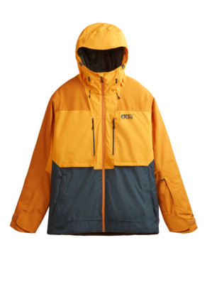 Picture Object JKT C Dark Blue/Yellow X-Large