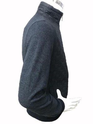 Übergangsjacke Herren Männer Strickjacke COMEOR Hybrid Strickjacke Klasik 6046