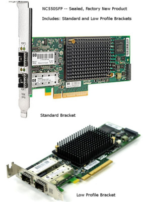 581199-001 HP NC550SFP DUAL PORT 10GbE SERVER