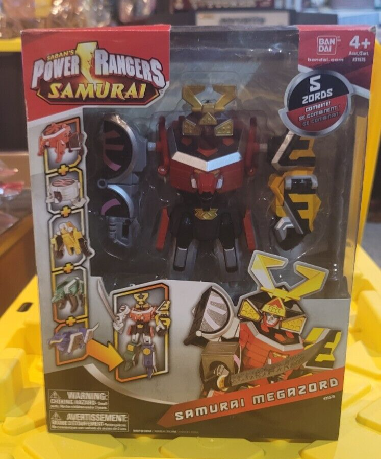 Saban Power Rangers Samurai Megazord 2011 New 5 Zords