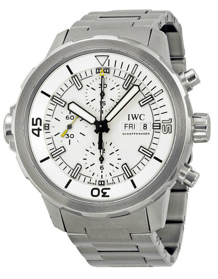 IWC Stainless Steel Band Wristwatches