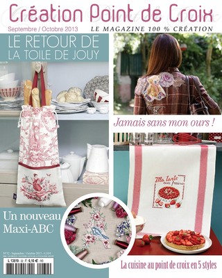 French cross stitch magazine Creation point de croix No.32