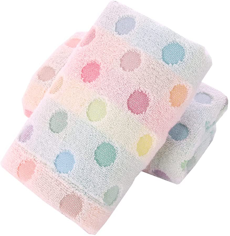 S Colorful Polka Dot Pattern Soft Absorbent Decorat